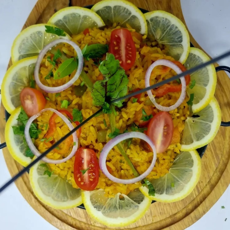 Paella végétarienne